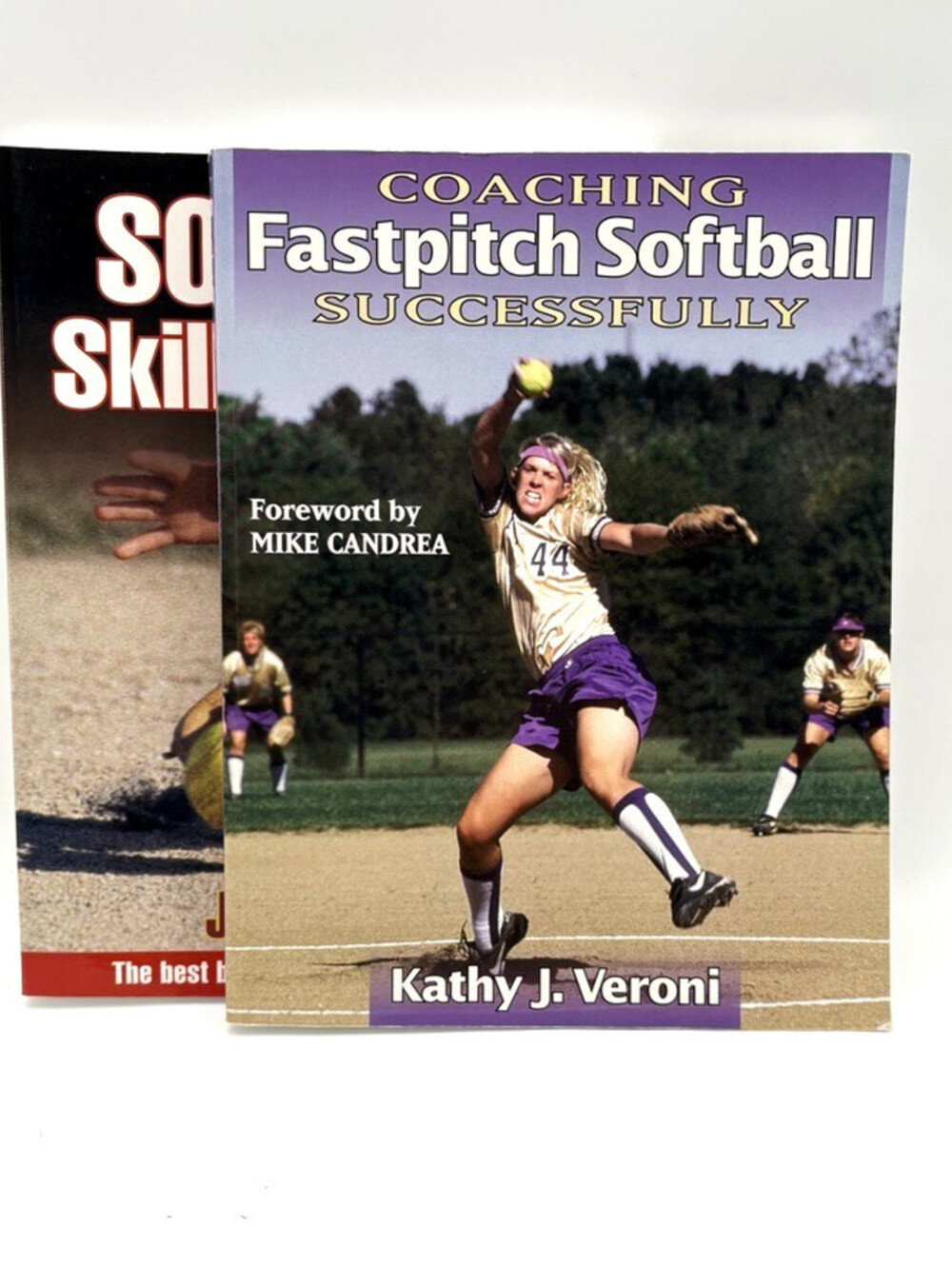 2 Book Bundle Coaching Fastpitch Softball/Softball Skills & Drills Veroni/Garman